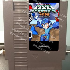 Mega Man 4 Voyage Blue Version - For Play On The NES Nintendo Entertainment System