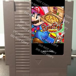 Pizza Pop! Mario - For Play On The NES Nintendo Entertainment System