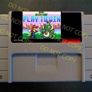 Super Mario World Play To Win - For Play On The SNES / Super Nintendo