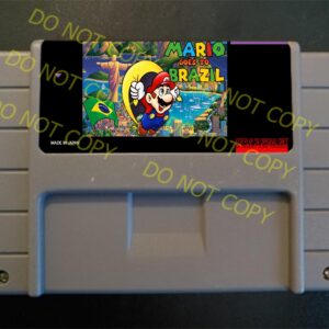 Mario Goes to Brazil (SA-1 Enhancement) - For Play On The SNES / Super Nintendo