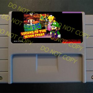 Super Luigi RPG Legend Of Seven Stars - For Play On The SNES / Super Nintendo