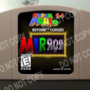 Super Mario 64 Beyond the Cursed Mirror - For Play On The N64 Nintendo 64