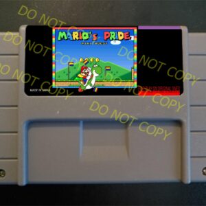 Mario's Pride Mini Quest - For Play On The SNES / Super Nintendo