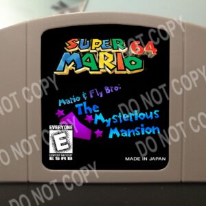 Mario & Fly Bro: The Mysterious Mansion - For play on the Nintendo 64- N64
