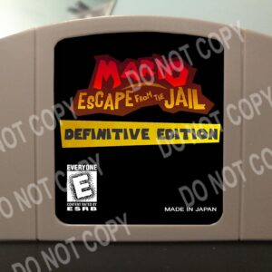 Mario Escape From The Jail Definitive Edition - For play on the Nintendo 64- N64