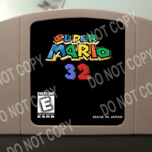 Super Mario 32  - For play on the Nintendo 64- N64