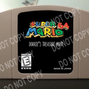 Super Mario 64 Dorrie's Treasure Hunt  - For play on the Nintendo 64- N64