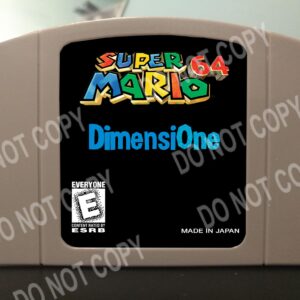 Super Mario 64 Dimension One - For play on the Nintendo 64- N64