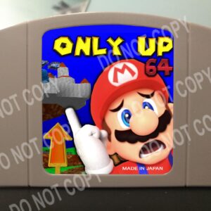 Only Up 64 ( Mario 64 ) - For Play On The N64 Nintendo 64