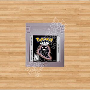 Pokemon Black - For Play On The Gameboy Gameboy Color