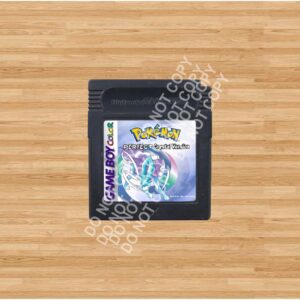 Pokemon Perfect Crystal ( With Real Time Clock RTC )  - For Play On The Gameboy Gameboy Color