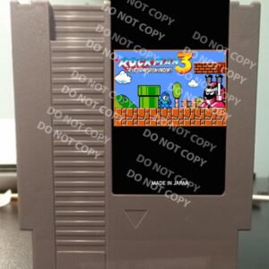 Rockman 3 The Last Of Mushroom Kingdom ?! - For Play On The NES Nintendo Entertainment System