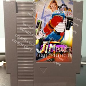 Jim Power The Lost Dimension - For Play On The NES Nintendo Entertainment System