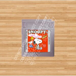 Snoopy's Errand Adventures - For Play On The Gameboy Gameboy Color