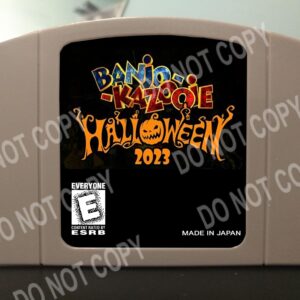Banjo Kazooie Halloween 2023 - For Play On The N64 Nintendo 64