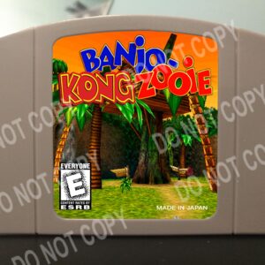 Banjo Kongzooie - For Play On The N64 Nintendo 64