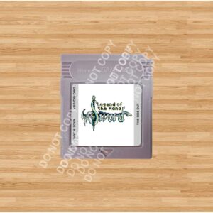Legend Of Mana Sword - For Play On The Gameboy Gameboy Color
