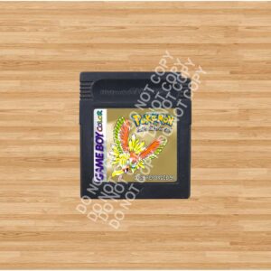 Pokemon Gold Reforged 97 ( With Real Time Clock RTC )  - For Play On The Gameboy Gameboy Color