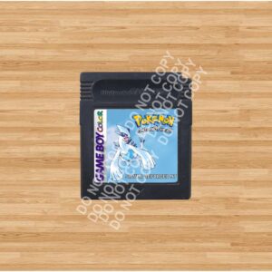 Pokemon Silver Reforged 97 ( With Real Time Clock RTC )  - For Play On The Gameboy Gameboy Color