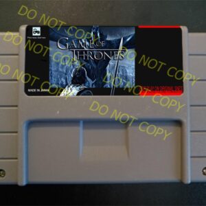 Game Of Thrones - For Play On The SNES / Super Nintendo