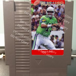 Tecmo WLAF USFL - For Play On The NES Nintendo Entertainment System