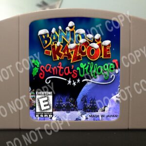 Banjo Kazooie Santa's Village - For Play On The N64 Nintendo 64