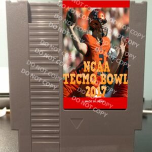 NCAA Tecmo Bowl 2017 - For Play On The NES Nintendo Entertainment System