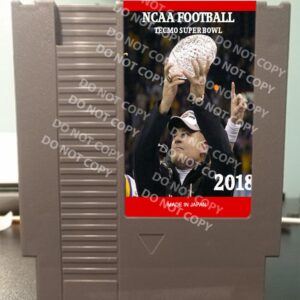 NCAA Football Tecmo Super Bowl 2018 - For Play On The NES Nintendo Entertainment System