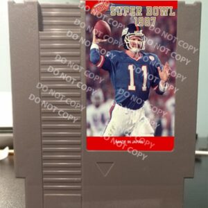 Tecmo Super Bowl 1987 - For Play On The NES Nintendo Entertainment System