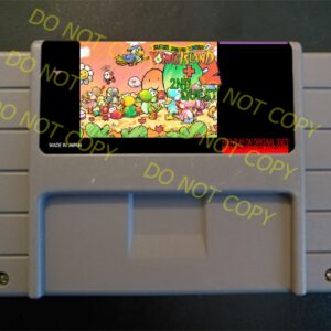 Super Mario World 2 : Yoshi's Island + 2 2nd Quest  / For Play On The SNES / Super Nintendo
