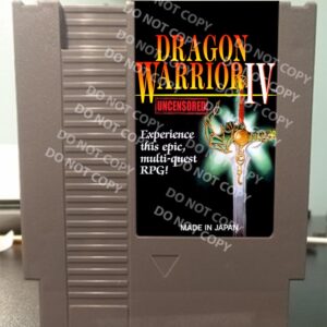Dragon Warrior IV Uncensored ( Graphical Uncensoring )  - For Play On The NES Nintendo Entertainment System