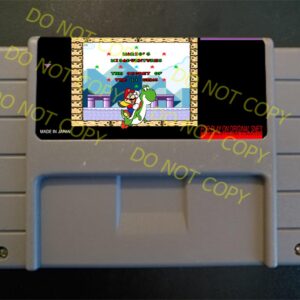 Mario's Misadventures The Secret Of The 11 Gems - For Play On The SNES / Super Nintendo