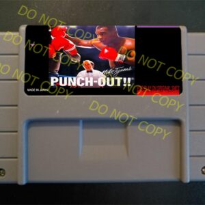 Mike Tyson's Punch-Out!! ( NES To SNES Port )  – For Play On The SNES / Super Nintendo