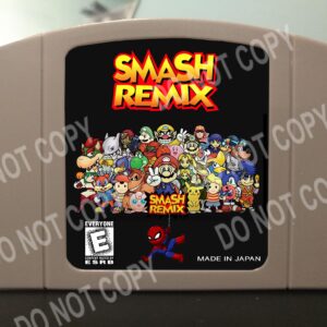Smash Remix V1.5 ( With Spider-Man ) - For Play On The N64 Nintendo 64