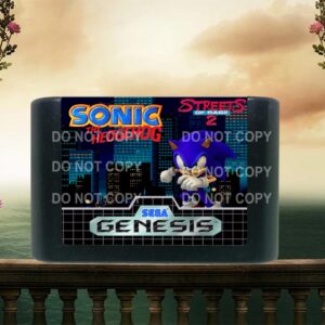 Streets Of Rage 2 Sonic The Hedgehog Edition - For Play On The SEGA GENESIS