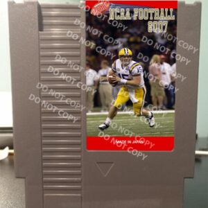 NCAA Tecmo Football 2007 - For Play On The NES Nintendo Entertainment System