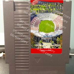 Tecmo Rose Bowl 1970-1989 All-American Edition - For Play On The NES Nintendo Entertainment System