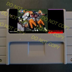 Tecmo Super Bowl Legacy 1997 – For Play On The SNES / Super Nintendo