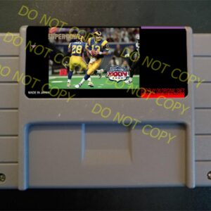 Tecmo Super Bowl Legacy 1999 – For Play On The SNES / Super Nintendo