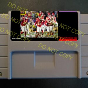 Tecmo Super Bowl Legends – For Play On The SNES / Super Nintendo