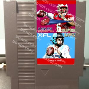 Tecmo Super UFL - For Play On The NES Nintendo Entertainment System