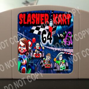 Slasher Kart 64 ( Mario Kart ) - For Play On The N64 Nintendo 64