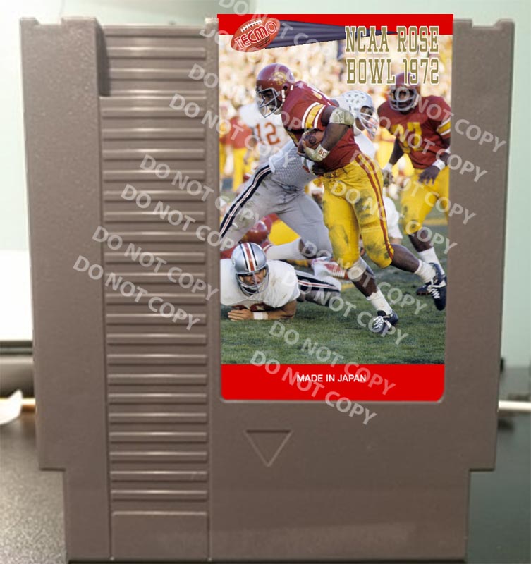 tecmo rose bowl NCAA 1972 e