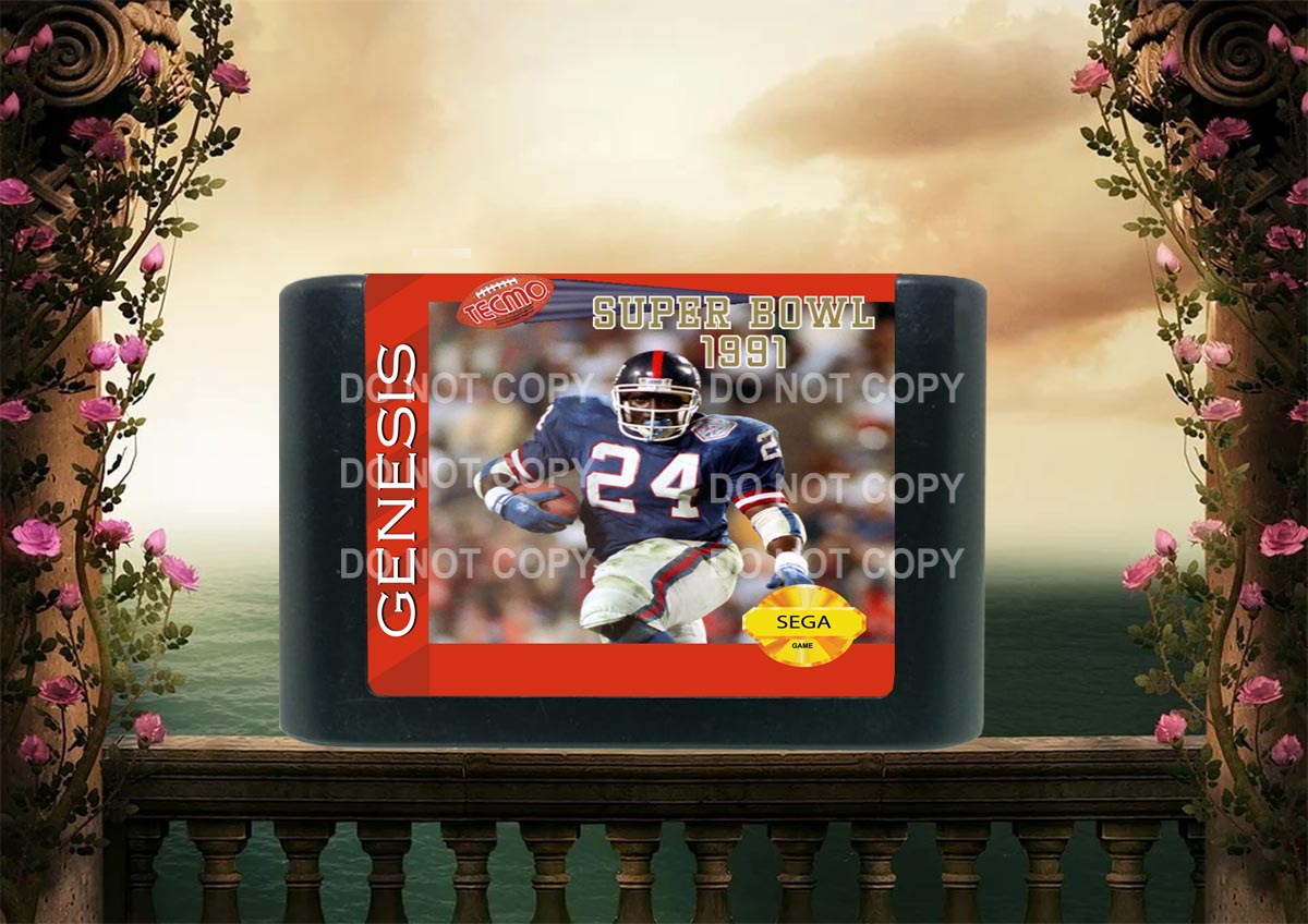 tecmo super bowl 1991 e