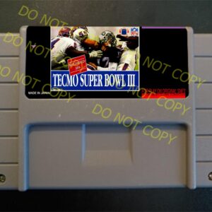 Tecmo Super Bowl III Reloaded – For Play On The SNES / Super Nintendo