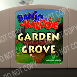 Banjo Kazooie Garden Grove  - For Play On The N64 Nintendo 64