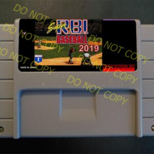 Super R.B.I Baseball 2019 - For Play On The SNES / Super Nintendo