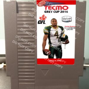 Tecmo Grey Cup 2016 - For Play On The NES Nintendo Entertainment System