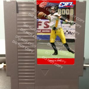 Tecmo CIFL 2008 - For Play On The NES Nintendo Entertainment System