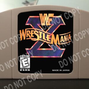 WWF Wrestlemania X 64 ( Wrestle Mania )  - For Play On The N64 Nintendo 64